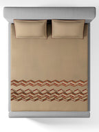CANYON-IRISH CREAM KING BED SHEET SET