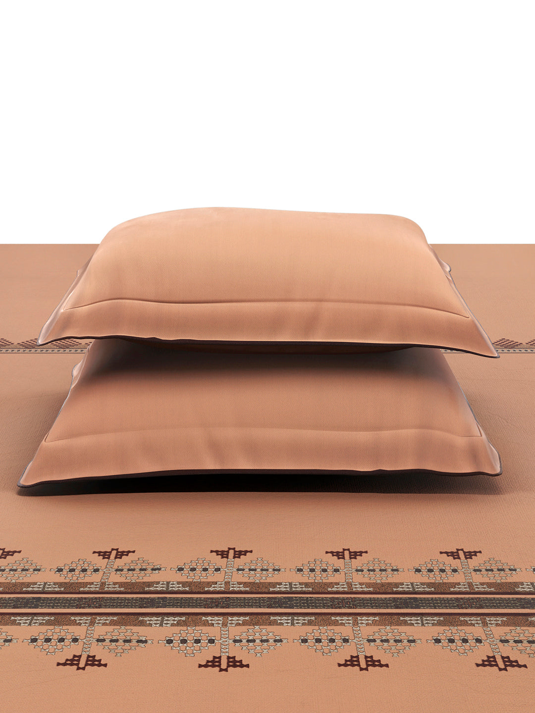 EVARIS-BROWN SUGAR KING BED SHEET SET