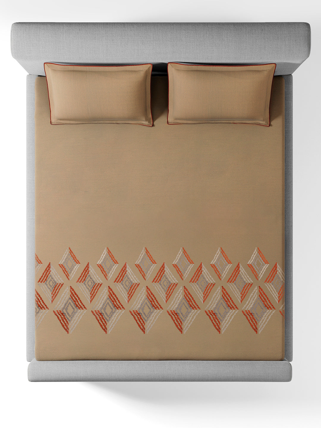 FAIRMONT-MOCHA KING BED SHEET SET