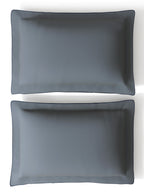 NOVELLE-FADED DENIM KING BED SHEET SET