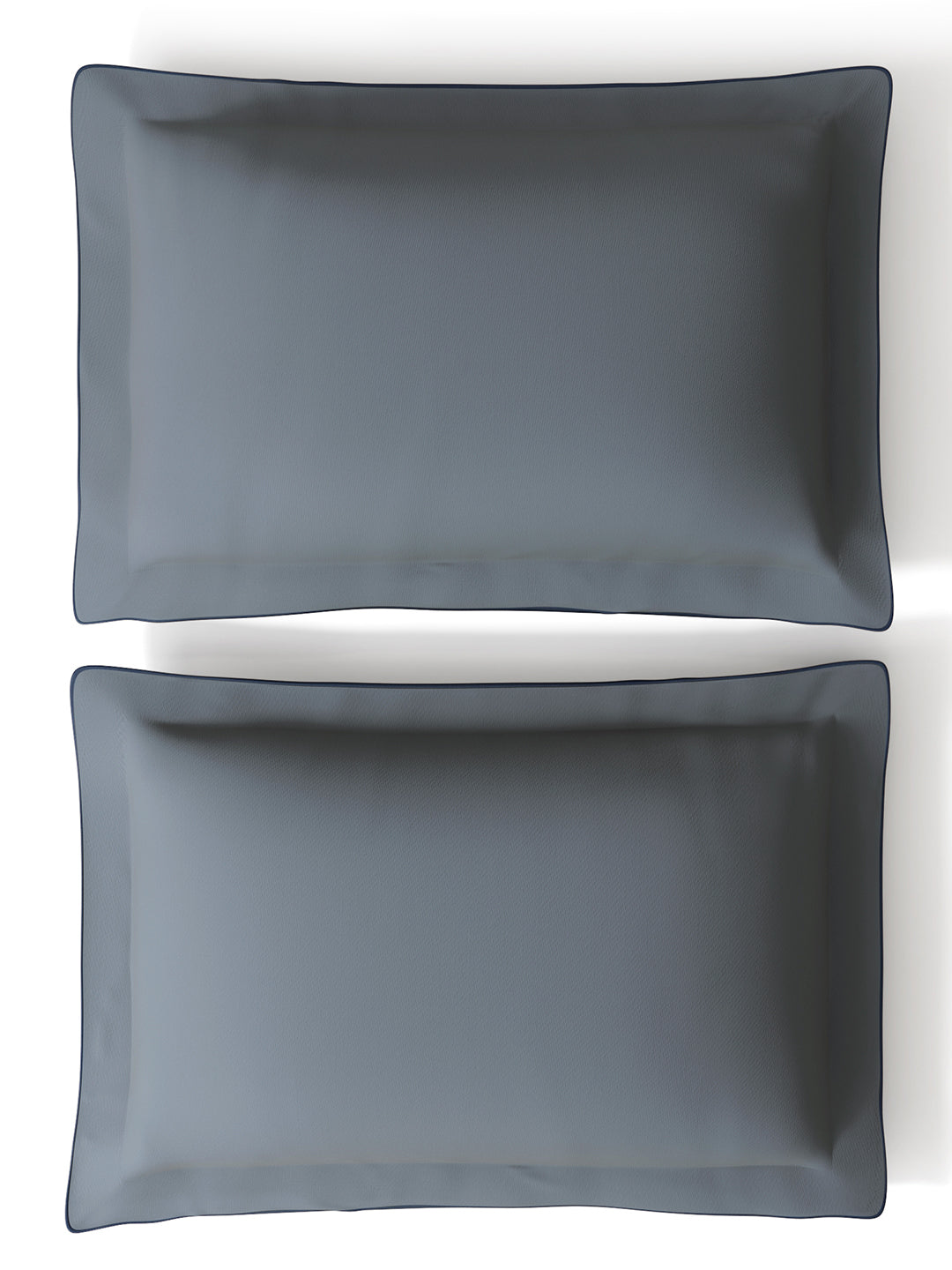 NOVELLE-FADED DENIM KING BED SHEET SET