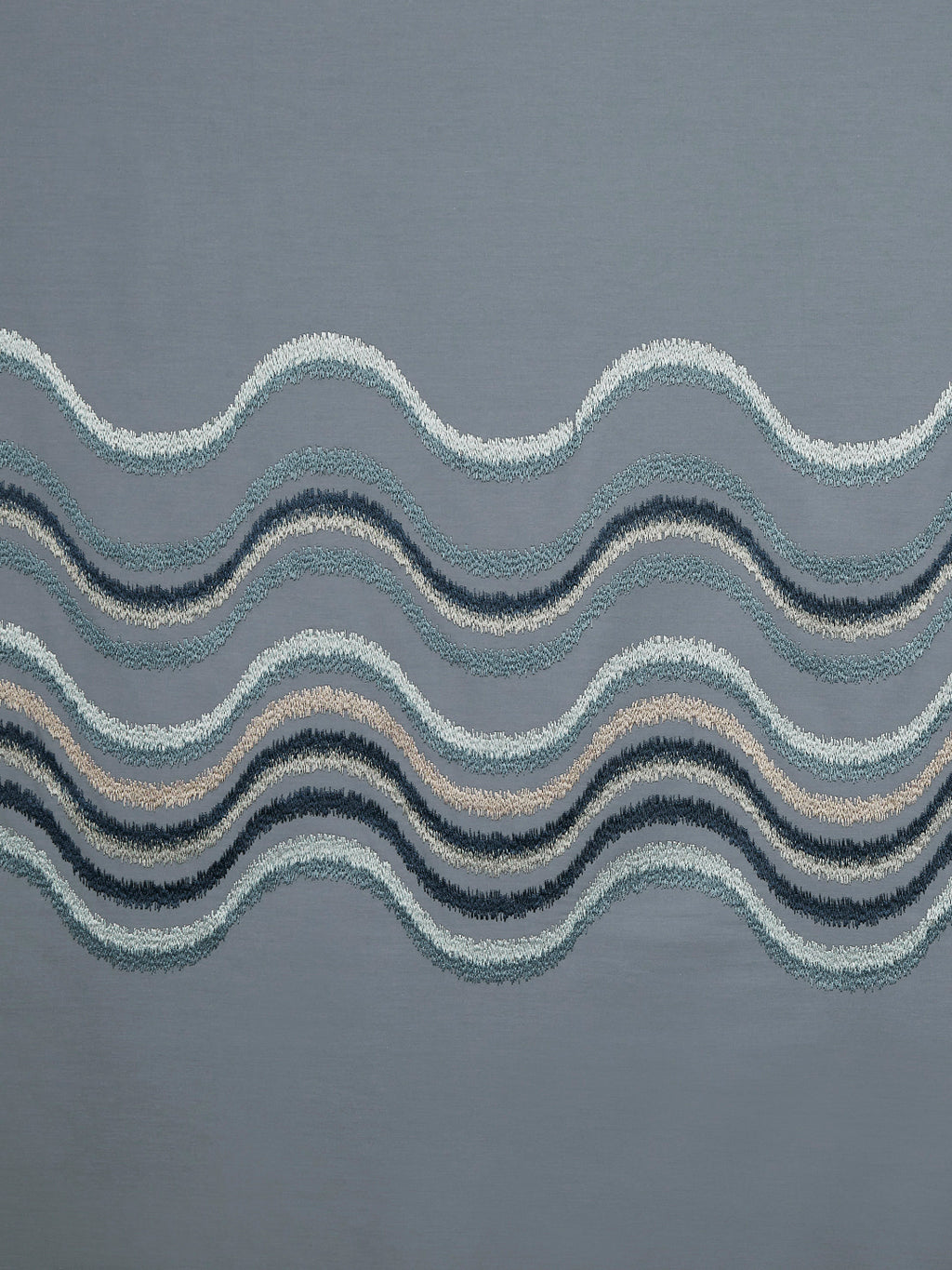 NOVELLE-FADED DENIM KING BED SHEET SET