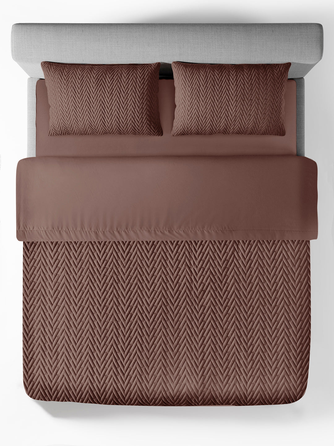 CASCADE-FUDGESICKLE DOUBLE QUILTED BED SPREAD