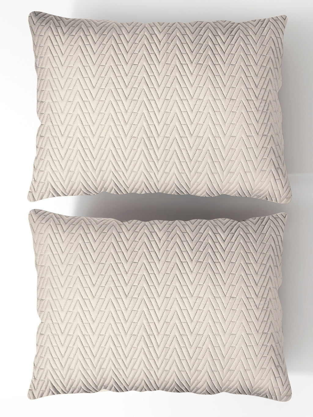 CASCADE-MARSHMALLOW DOUBLE QUILTED BED SPREAD