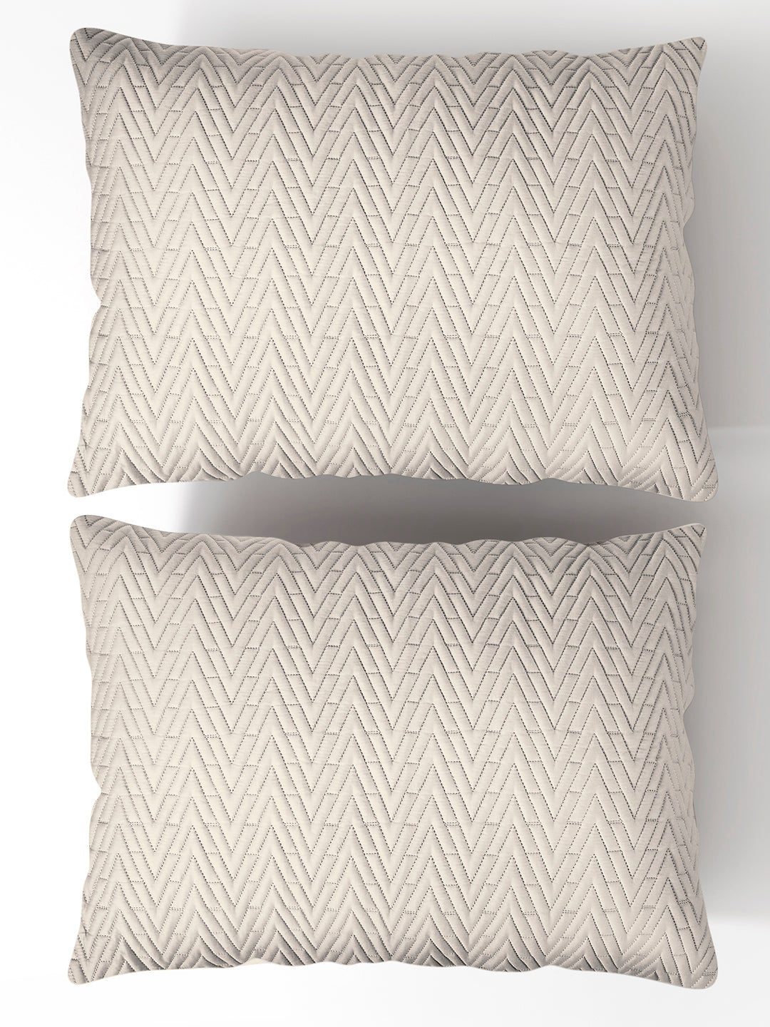 CASCADE-MARSHMALLOW DOUBLE QUILTED BED SPREAD