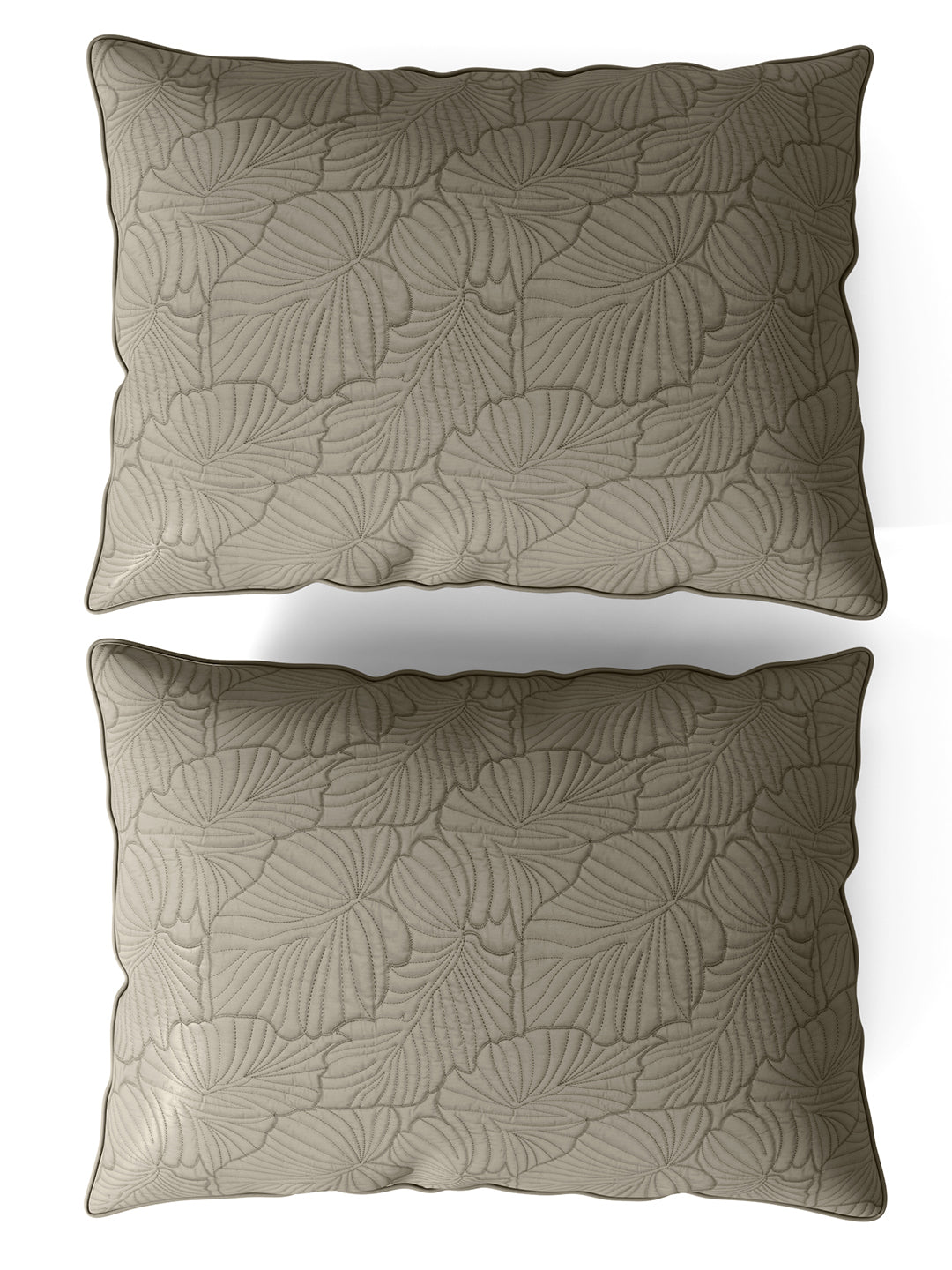 EDEN-DESERT TAUPE DOUBLE QUILTED BED SPREAD