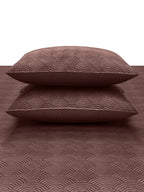 SCALLOP-FUDGESICKLE DOUBLE QUILTED BED SPREAD