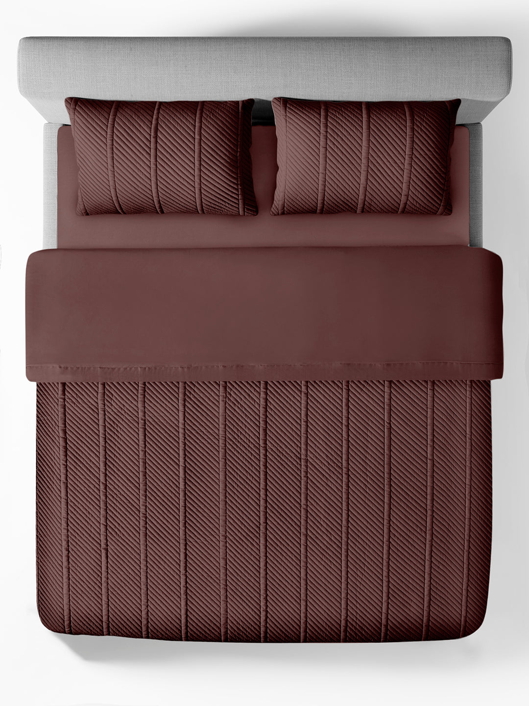 VORTEX-FUDGESICKLE DOUBLE QUILTED BED SPREAD