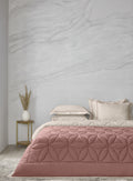 BELLA-ASH ROSE-TAN DOUBLE COMFORTER BEDDING SET
