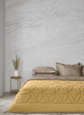 BELLA-GOLDEN PALM-TIMBER WOLF DOUBLE COMFORTER BEDDING SET