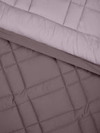 BRIQUE-LAVENDER-ELDERBERRY DOUBLE COMFORTER BEDDING SET