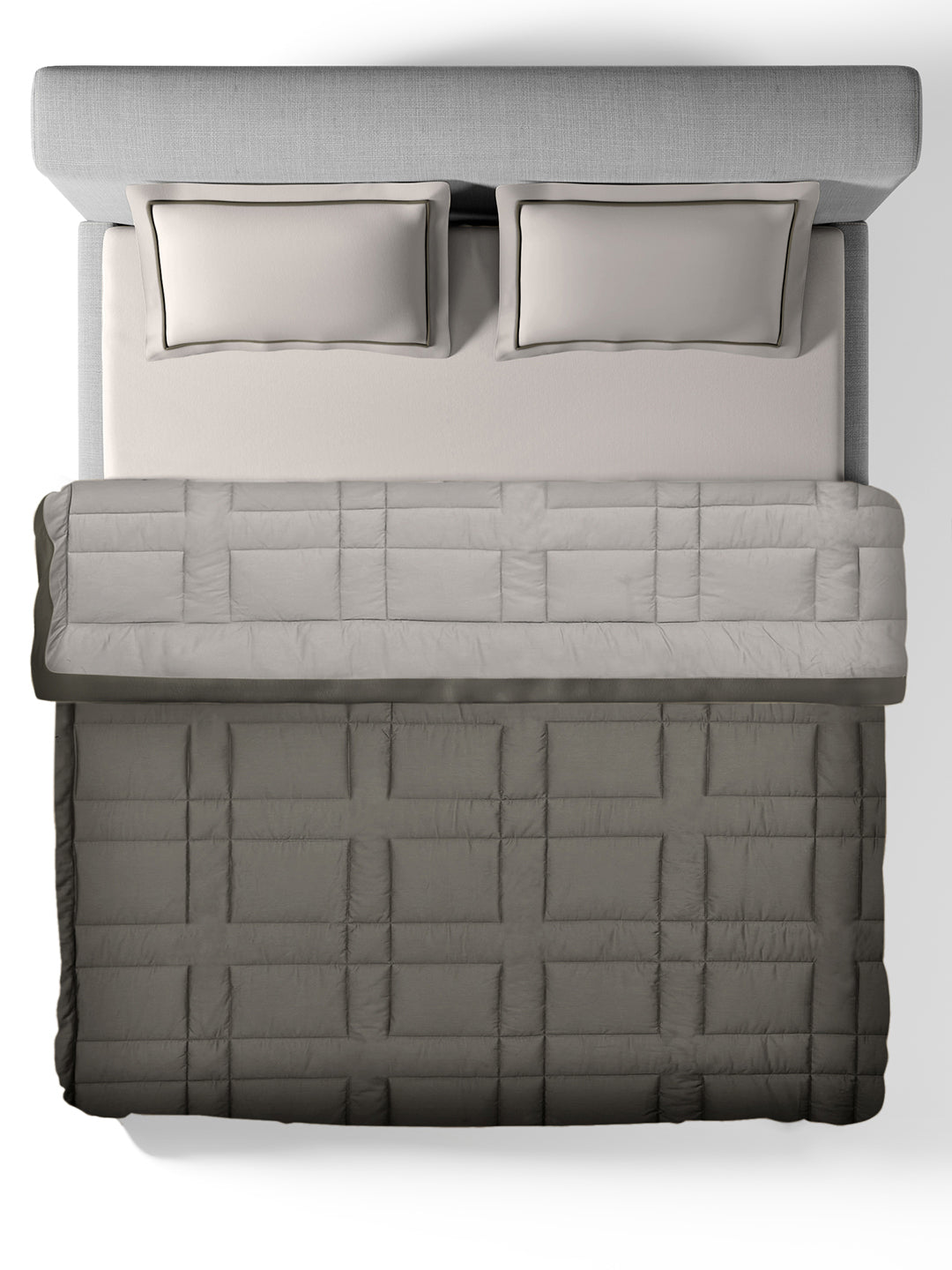 BRIQUE-STONE-CINDER DOUBLE COMFORTER