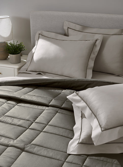 BRIQUE-STONE-CINDER SINGLE COMFORTER