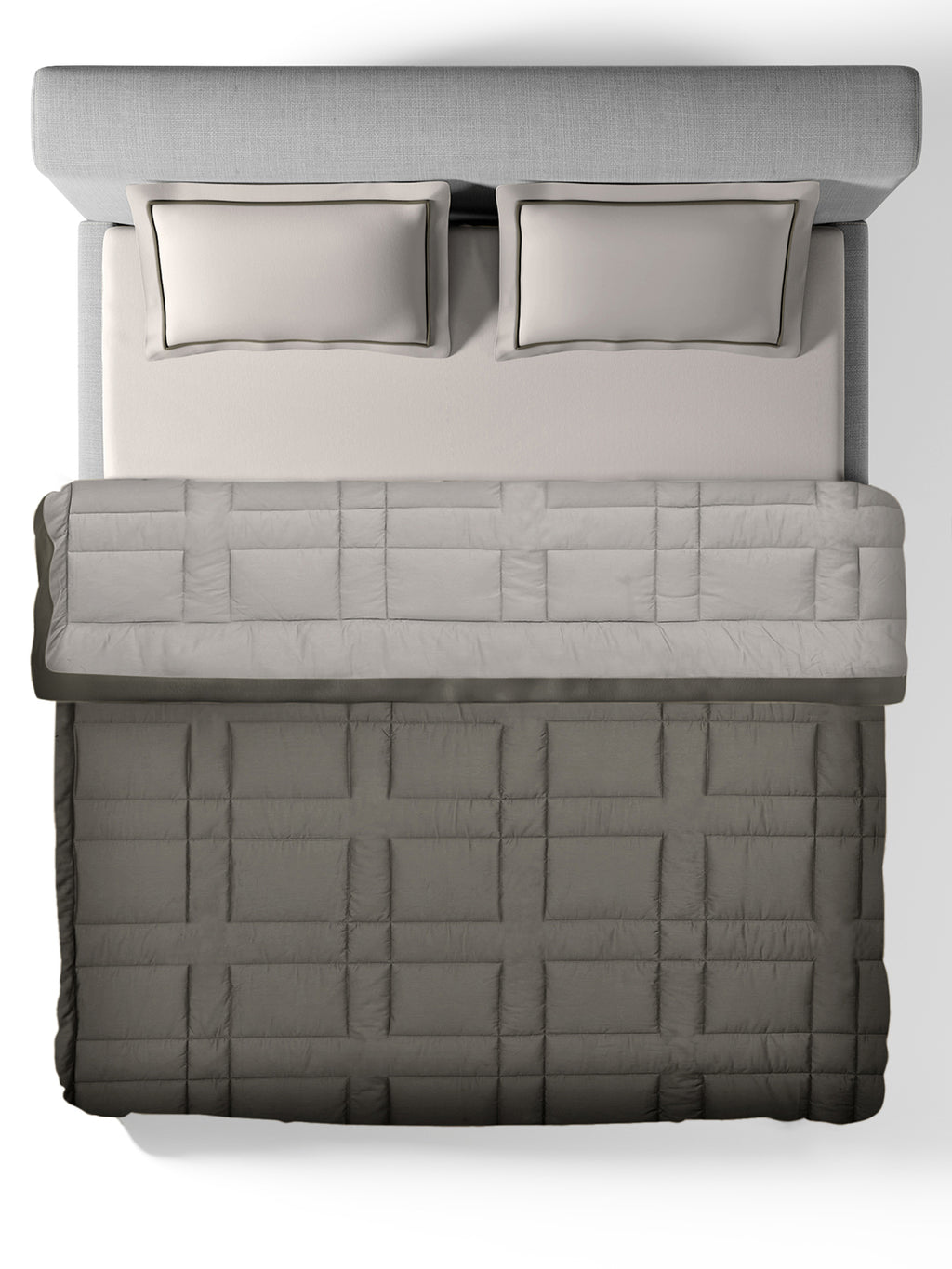 BRIQUE-STONE-CINDER SINGLE COMFORTER