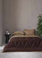CARRIBEAN-CAPPUCCINO-COCOA DOUBLE COMFORTER BEDDING SET