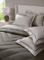 CELENE-STONE-CINDER DOUBLE COMFORTER BEDDING SET