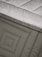 CELENE-STONE-CINDER DOUBLE COMFORTER BEDDING SET