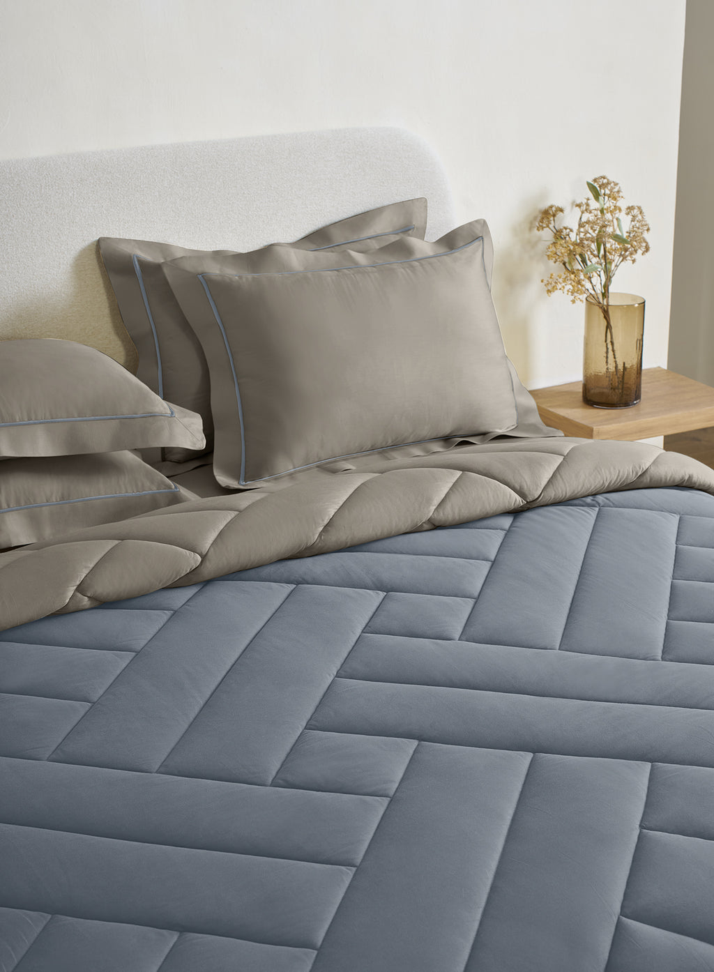 COPENHAGEN-ISLAND FOSSIL-SURFSPRAY DOUBLE COMFORTER BEDDING SET