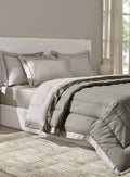 FURROW-STONE-CINDER DOUBLE COMFORTER