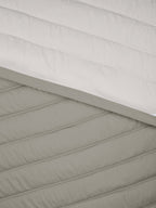 FURROW-STONE-CINDER DOUBLE COMFORTER