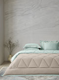 LEVANTO-FLINT STONE-FALLEN ROCK DOUBLE COMFORTER BEDDING SET