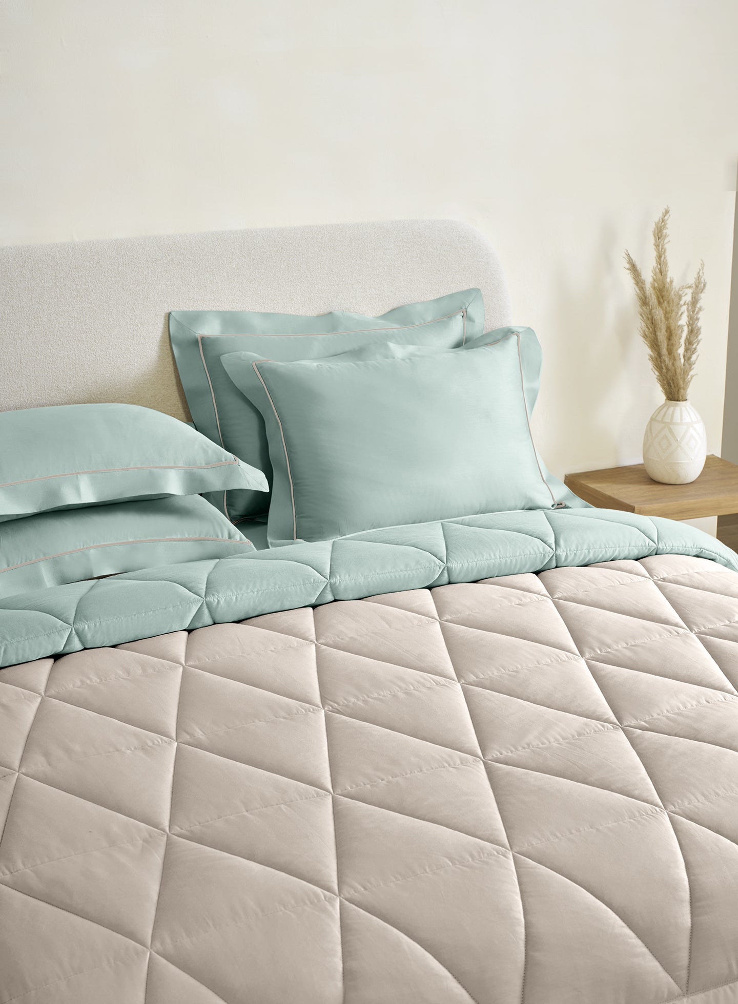 MONTAUK-FLINT STONE-FALLEN ROCK DOUBLE COMFORTER BEDDING SET