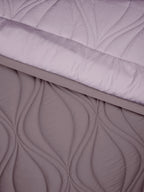 OGEE-LAVENDER-ELDERBERRY DOUBLE COMFORTER BEDDING SET