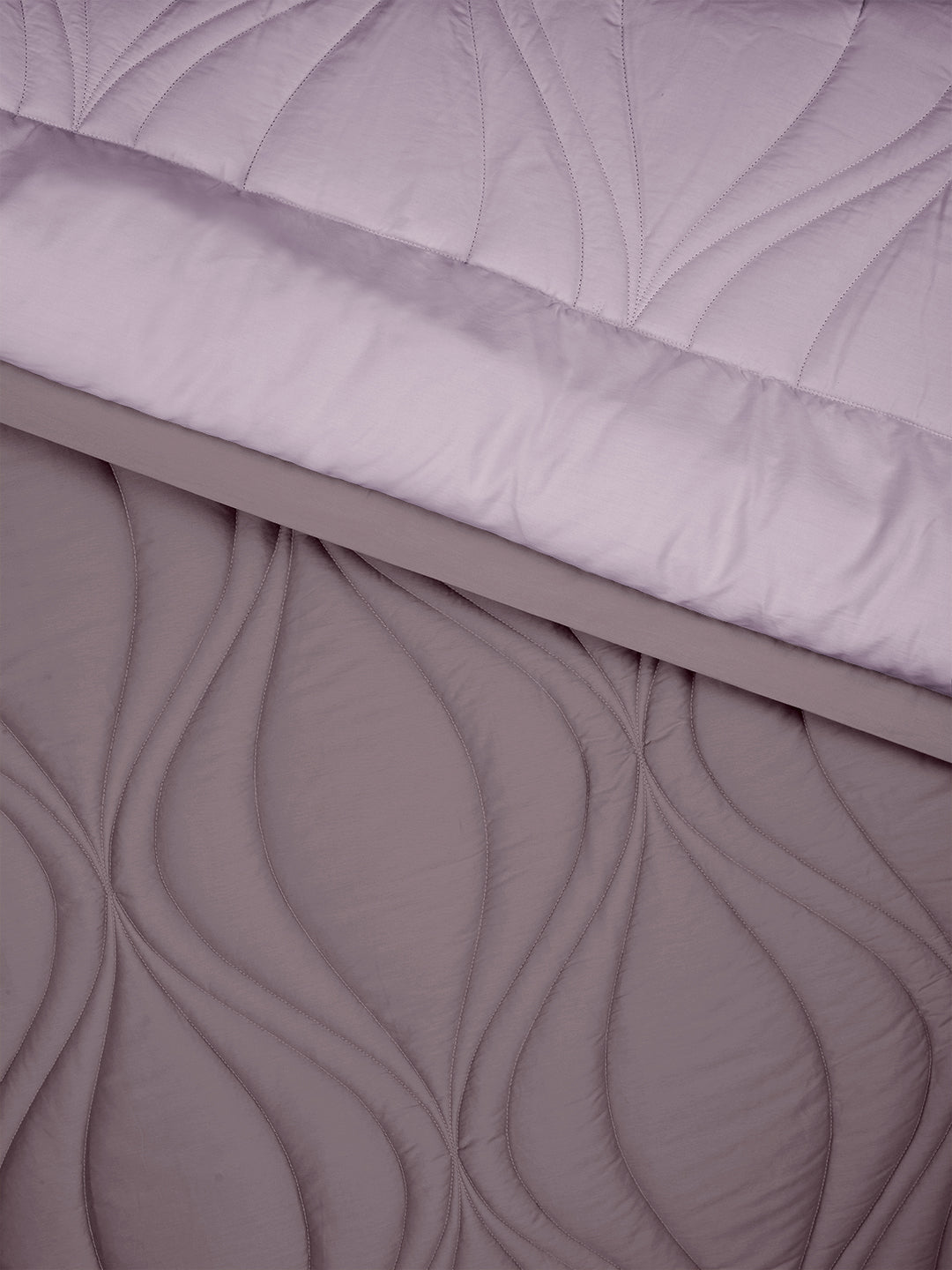 OGEE-LAVENDER-ELDERBERRY DOUBLE COMFORTER BEDDING SET