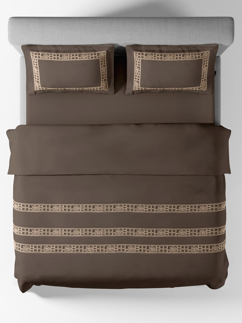 AMORIA-CHOCOLATE CHIP DOUBLE DUVET COVER SET