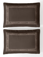 AMORIA-CHOCOLATE CHIP DOUBLE DUVET COVER SET