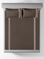 AMORIA-CHOCOLATE CHIP DOUBLE DUVET BEDDING SET