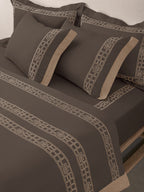 AMORIA-CHOCOLATE CHIP DOUBLE DUVET BEDDING SET