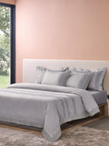 AMORIA-LIGHT SILVER DOUBLE DUVET BEDDING SET