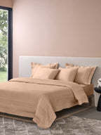 CELESTE-ALMOND DOUBLE DUVET BEDDING SET