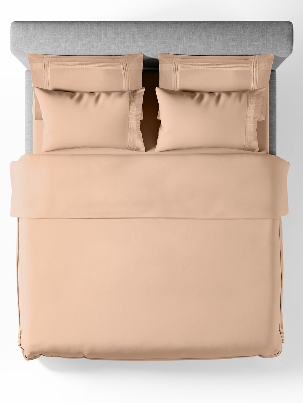 CELESTE-ALMOND DOUBLE DUVET BEDDING SET