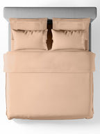 CELESTE-ALMOND DOUBLE DUVET BEDDING SET