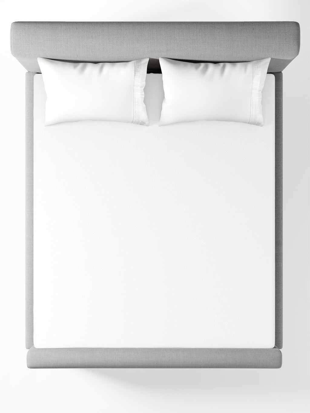 CELESTE-BRIGHT WHITE KING BED SHEET SET