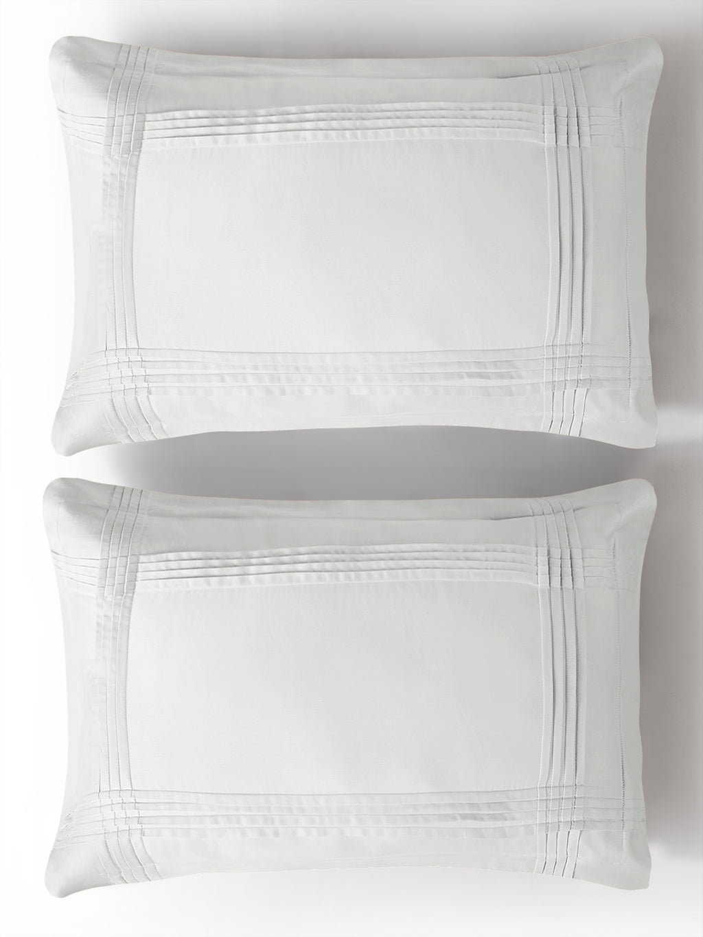 CELESTE-BRIGHT WHITE DOUBLE DUVET COVER SET