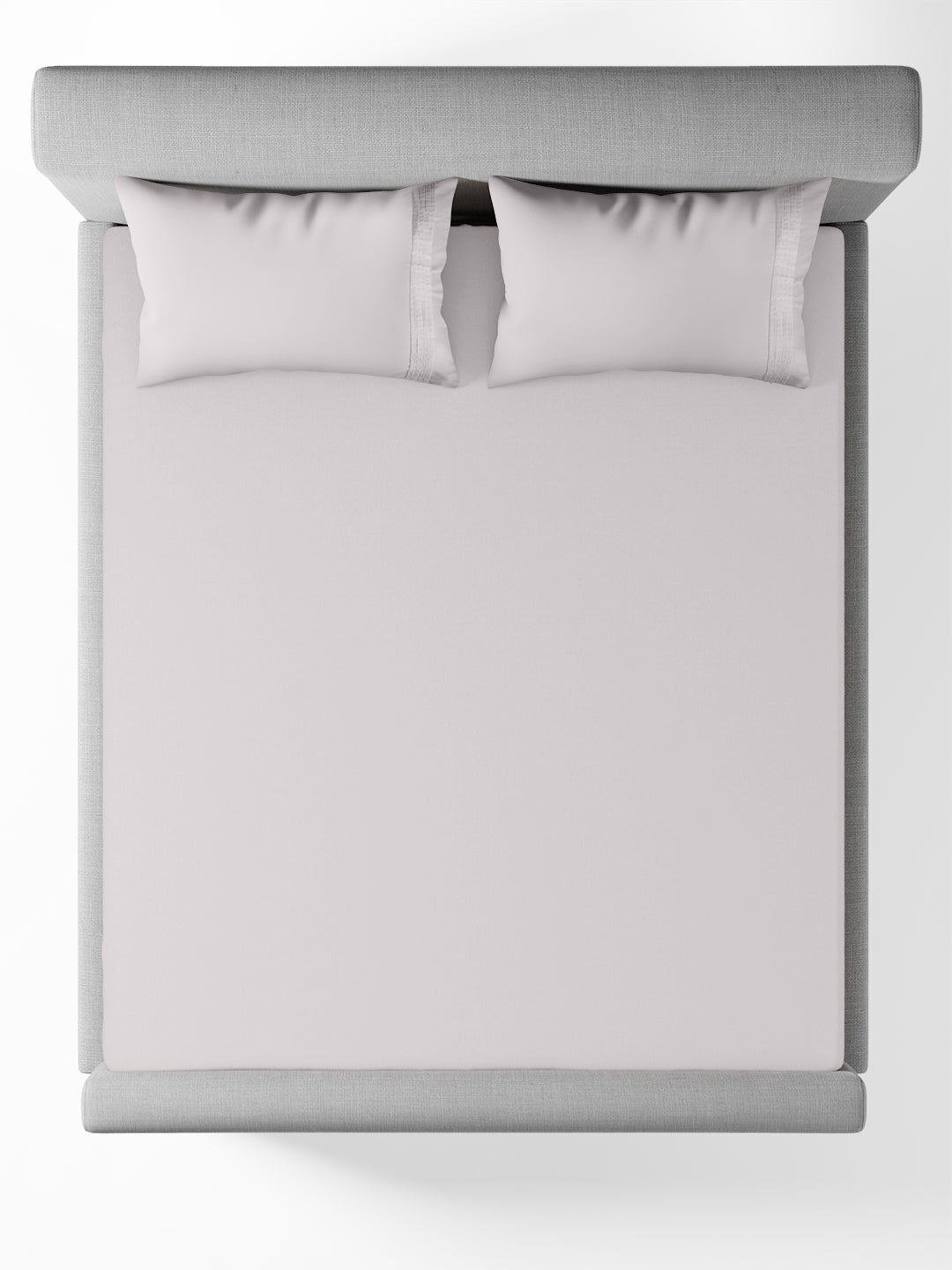 CELESTE-LIGHT SILVER KING BED SHEET SET