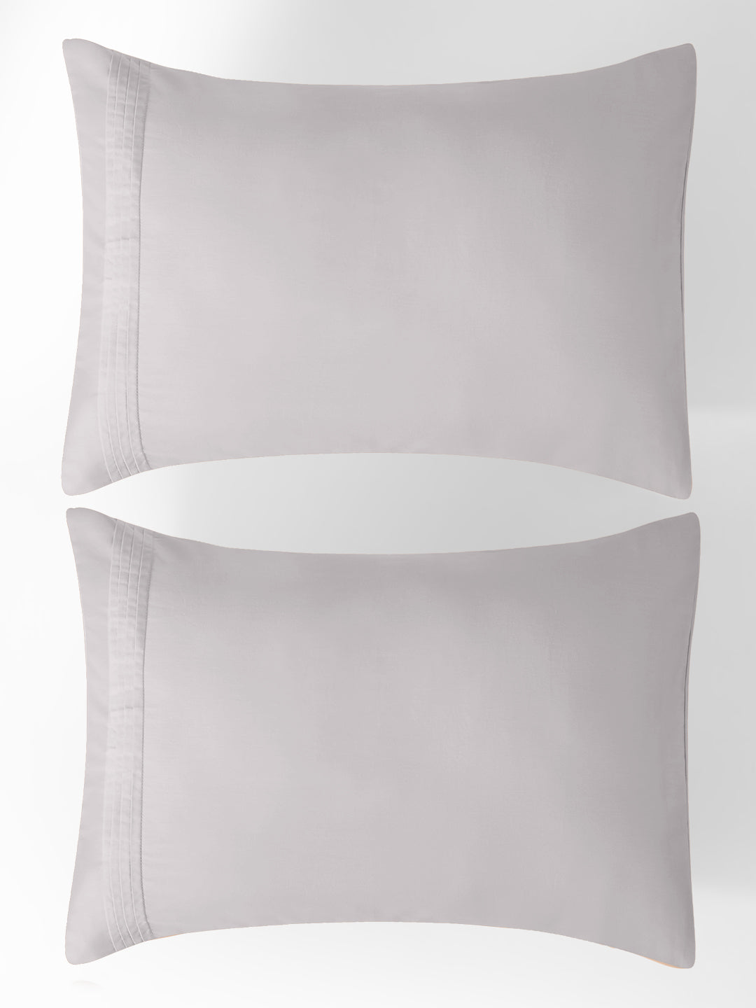 CELESTE-LIGHT SILVER KING BED SHEET SET