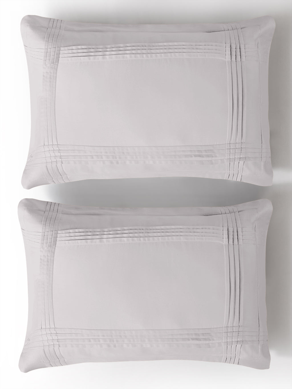 CELESTE-LIGHT SILVER DOUBLE DUVET COVER SET