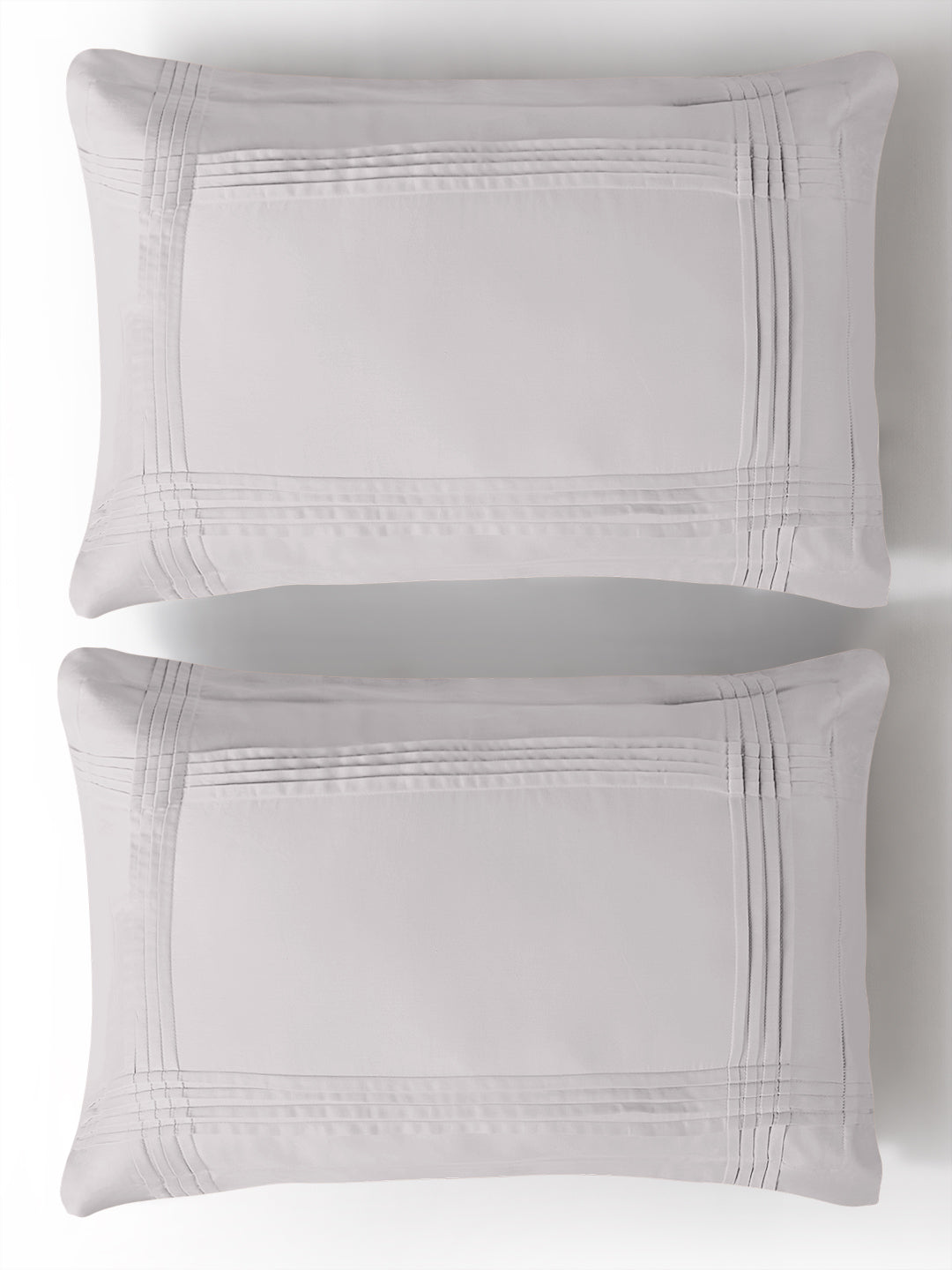 CELESTE-LIGHT SILVER DOUBLE DUVET COVER SET