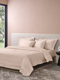 CELESTE-PEARLED IVORY DOUBLE DUVET COVER SET