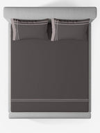 CLASSICO-CHOCOLATE CHIP-PUMICE STONE KING BED SHEET SET