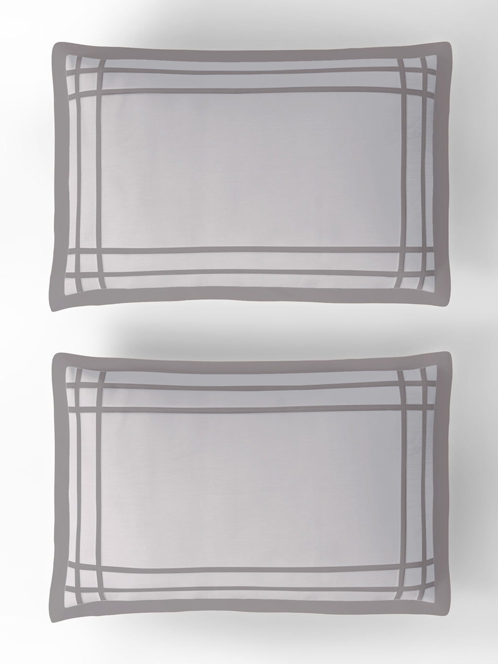 CLASSICO-LIGHT SILVER-ASH DOUBLE DUVET COVER SET
