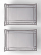 CLASSICO-LIGHT SILVER-ASH DOUBLE DUVET COVER SET