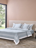 CLASSICO-SKY-BRIGHT WHITE KING BED SHEET SET