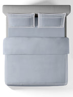 CLASSICO-SKY-BRIGHT WHITE DOUBLE DUVET COVER SET
