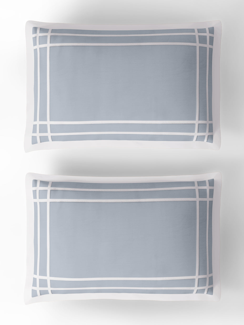 CLASSICO-SKY-BRIGHT WHITE DOUBLE DUVET COVER SET