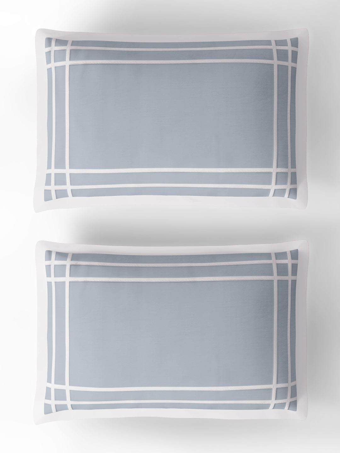 CLASSICO-SKY-BRIGHT WHITE DOUBLE DUVET COVER SET